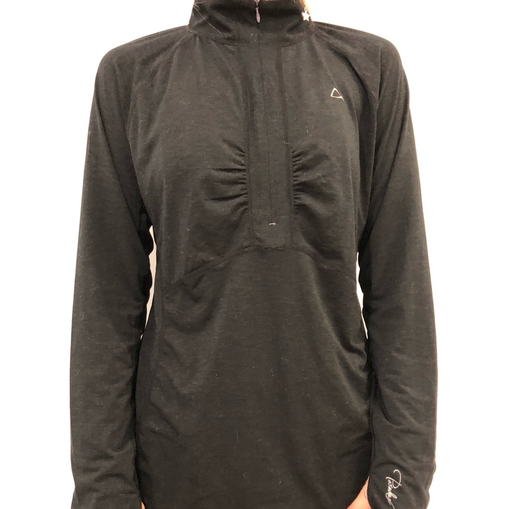 Athletic Zip Up Sweater